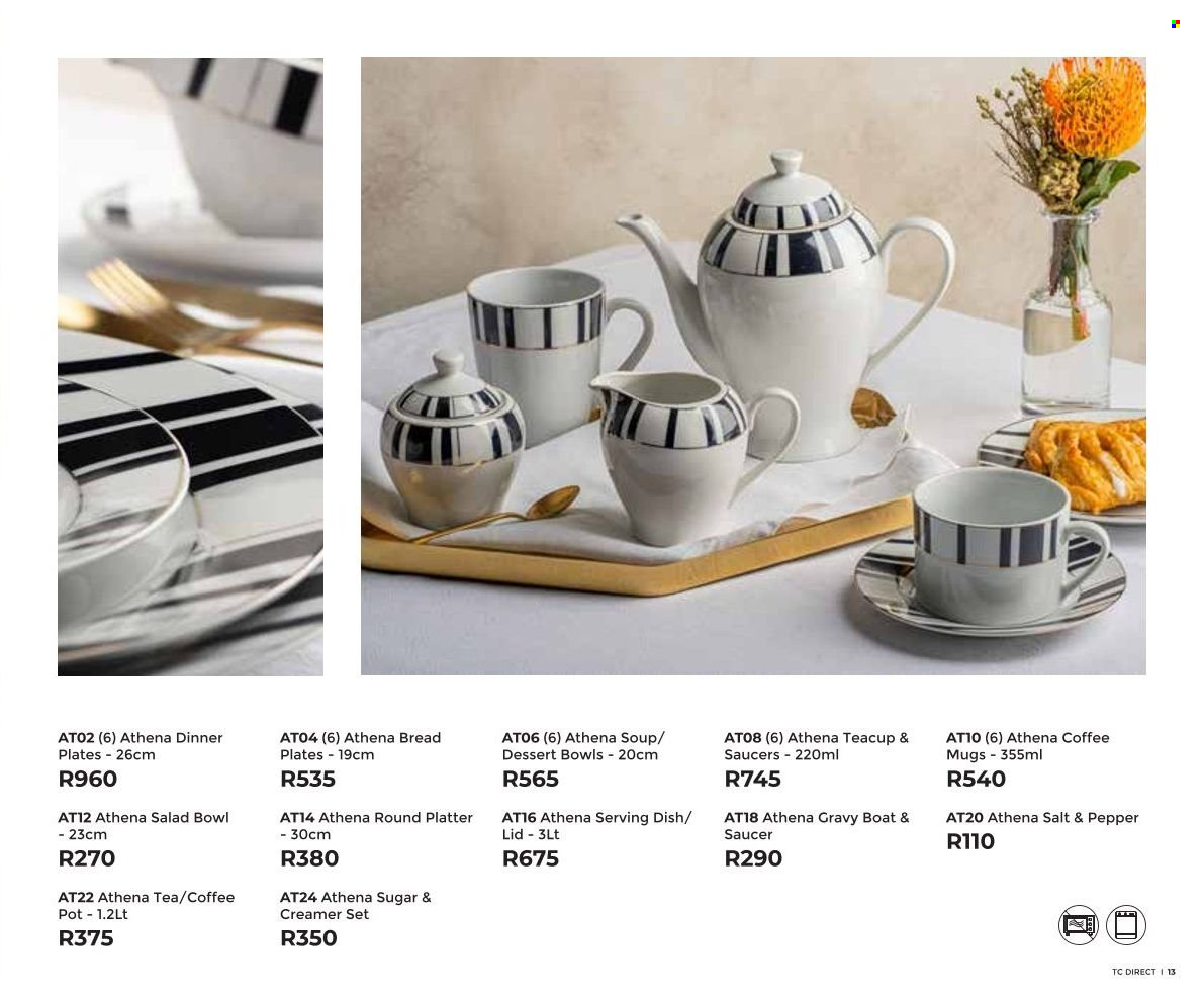 Table Charm Direct specials. Page 13