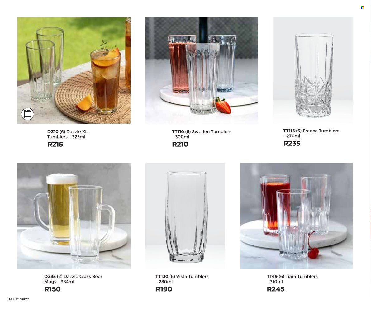 Table Charm Direct specials. Page 28