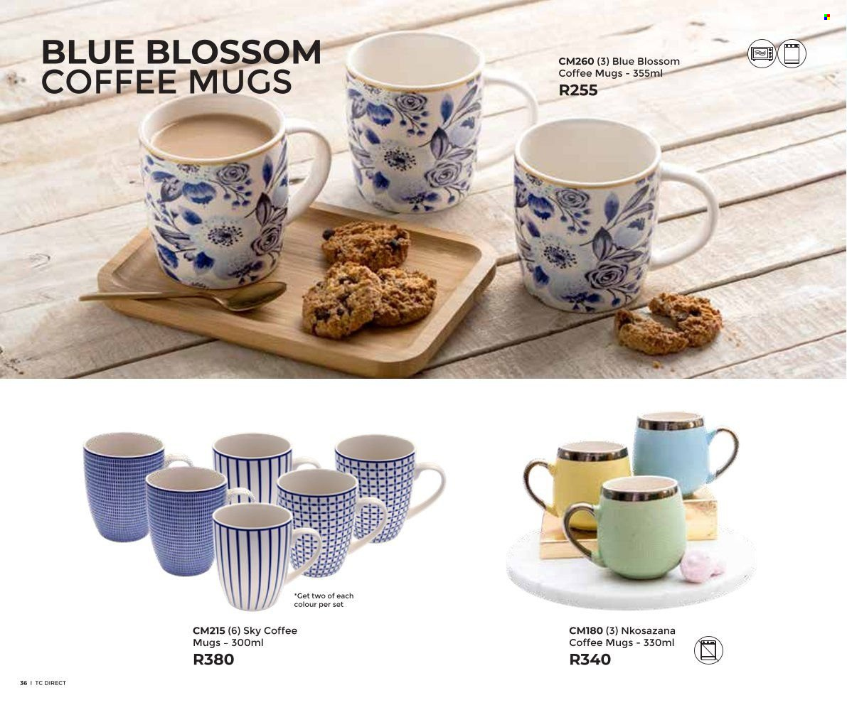 Table Charm Direct specials. Page 36