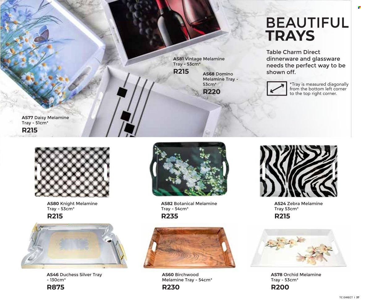 Table Charm Direct specials. Page 37