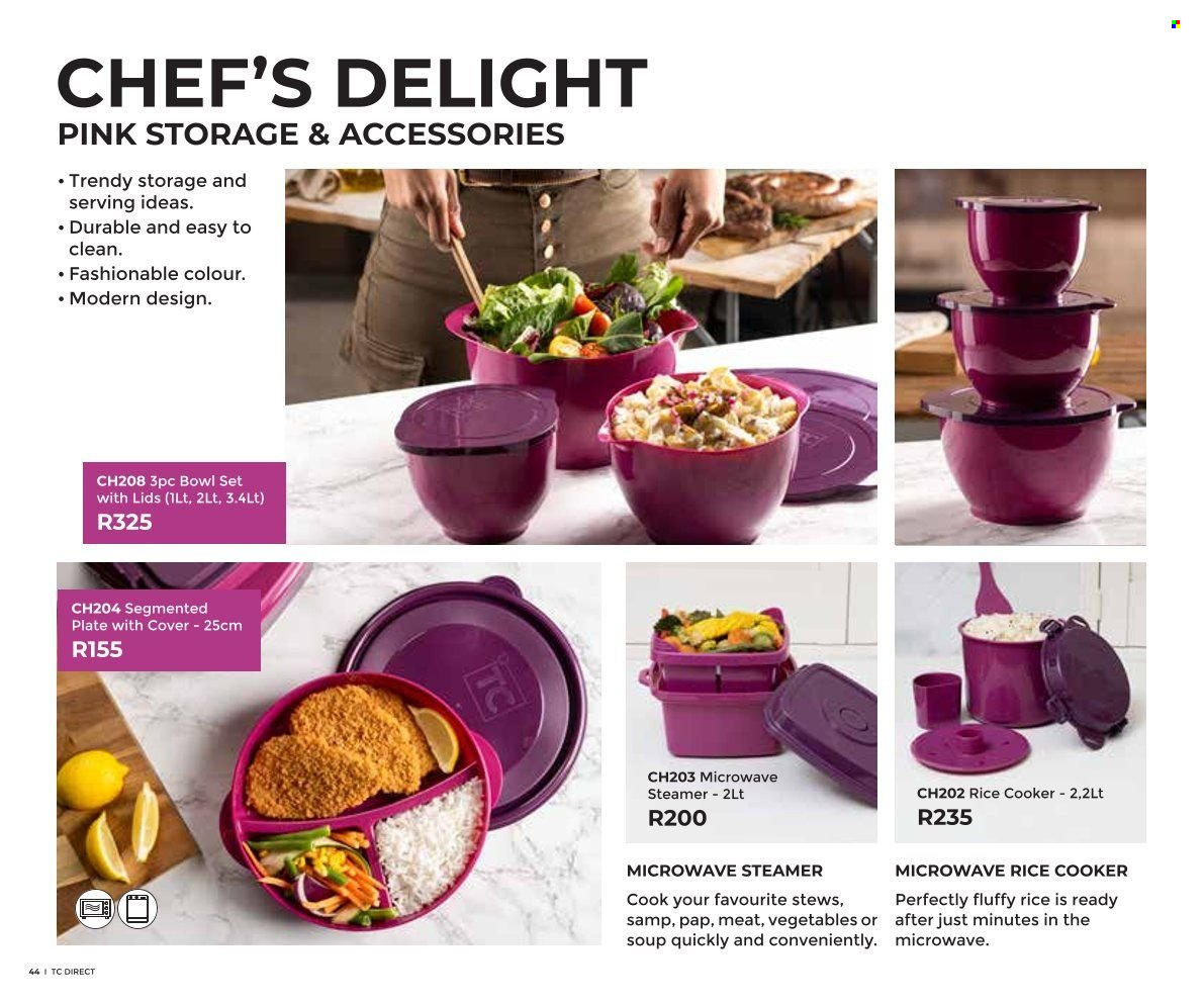 Table Charm Direct specials. Page 44