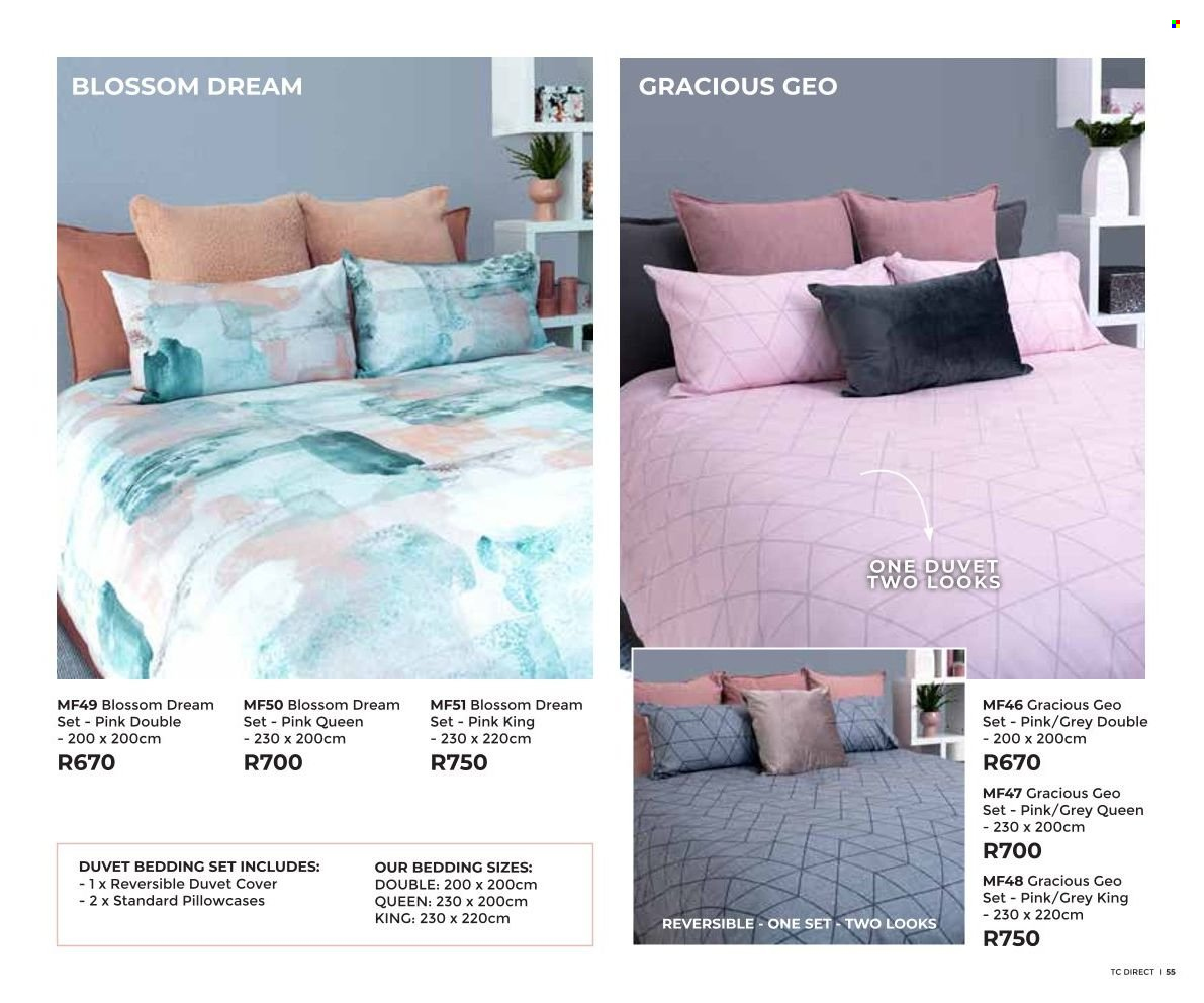 Table Charm Direct specials. Page 55
