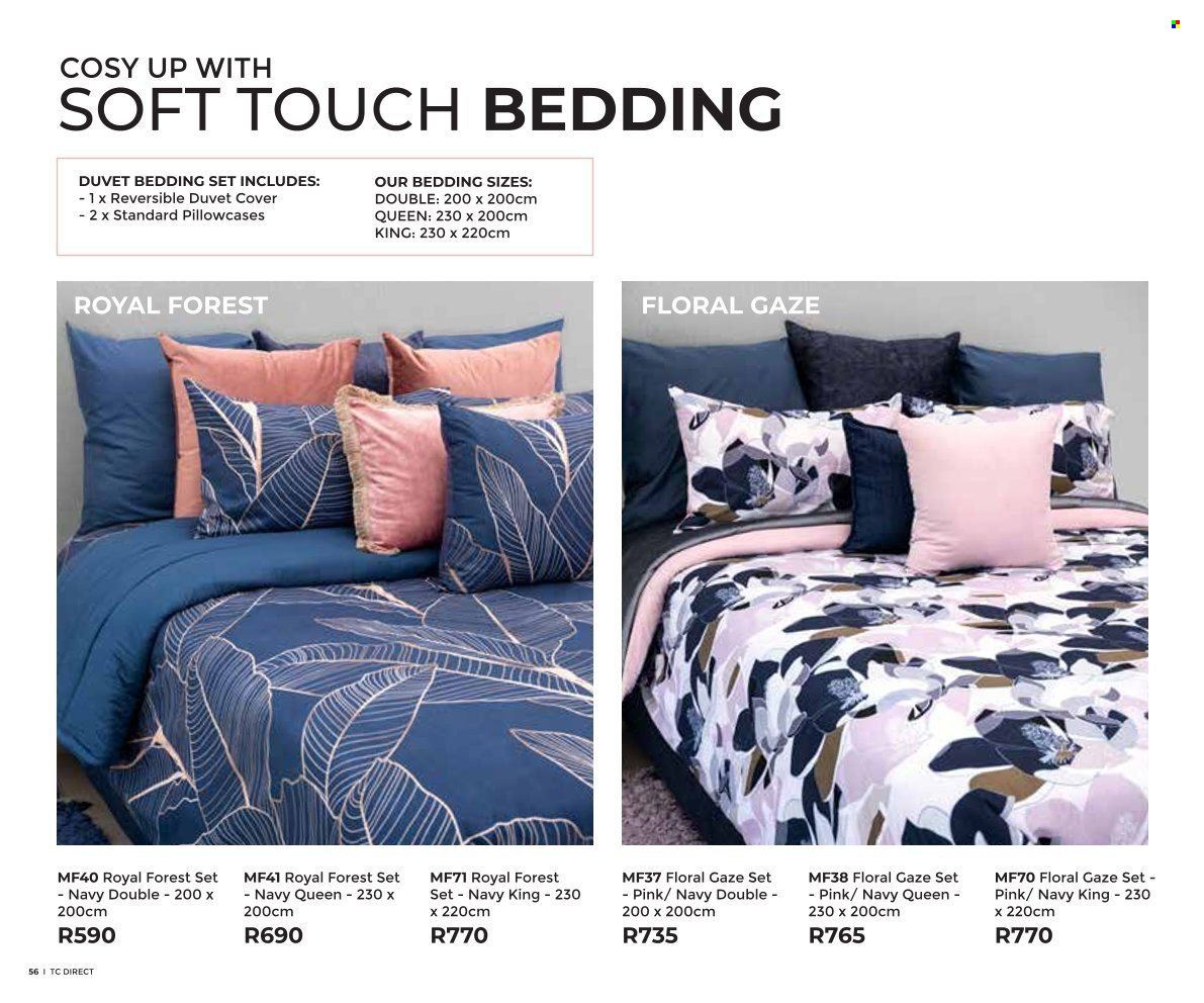Table Charm Direct specials. Page 56