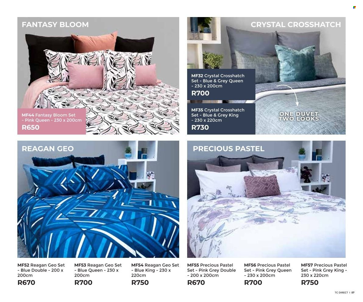 Table Charm Direct specials. Page 57