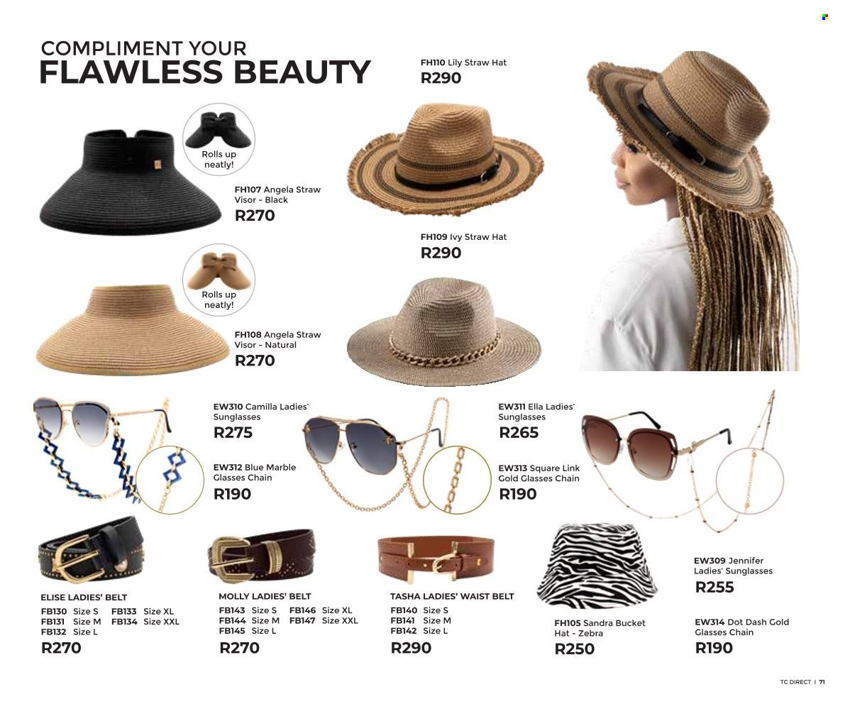 Table Charm Direct specials. Page 71