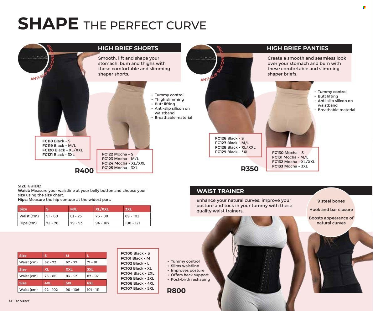 Table Charm Direct specials. Page 84