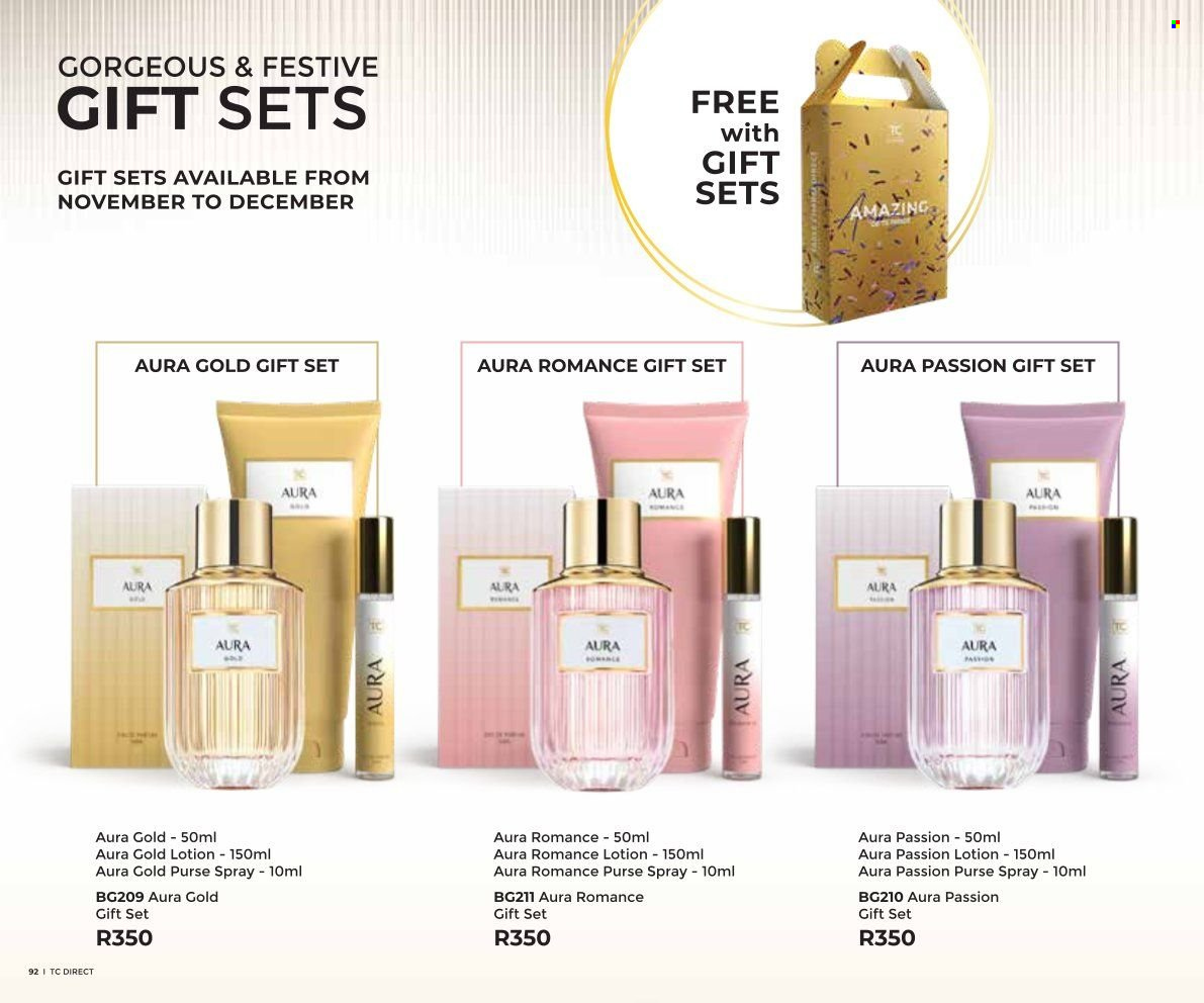 Table Charm Direct specials. Page 92