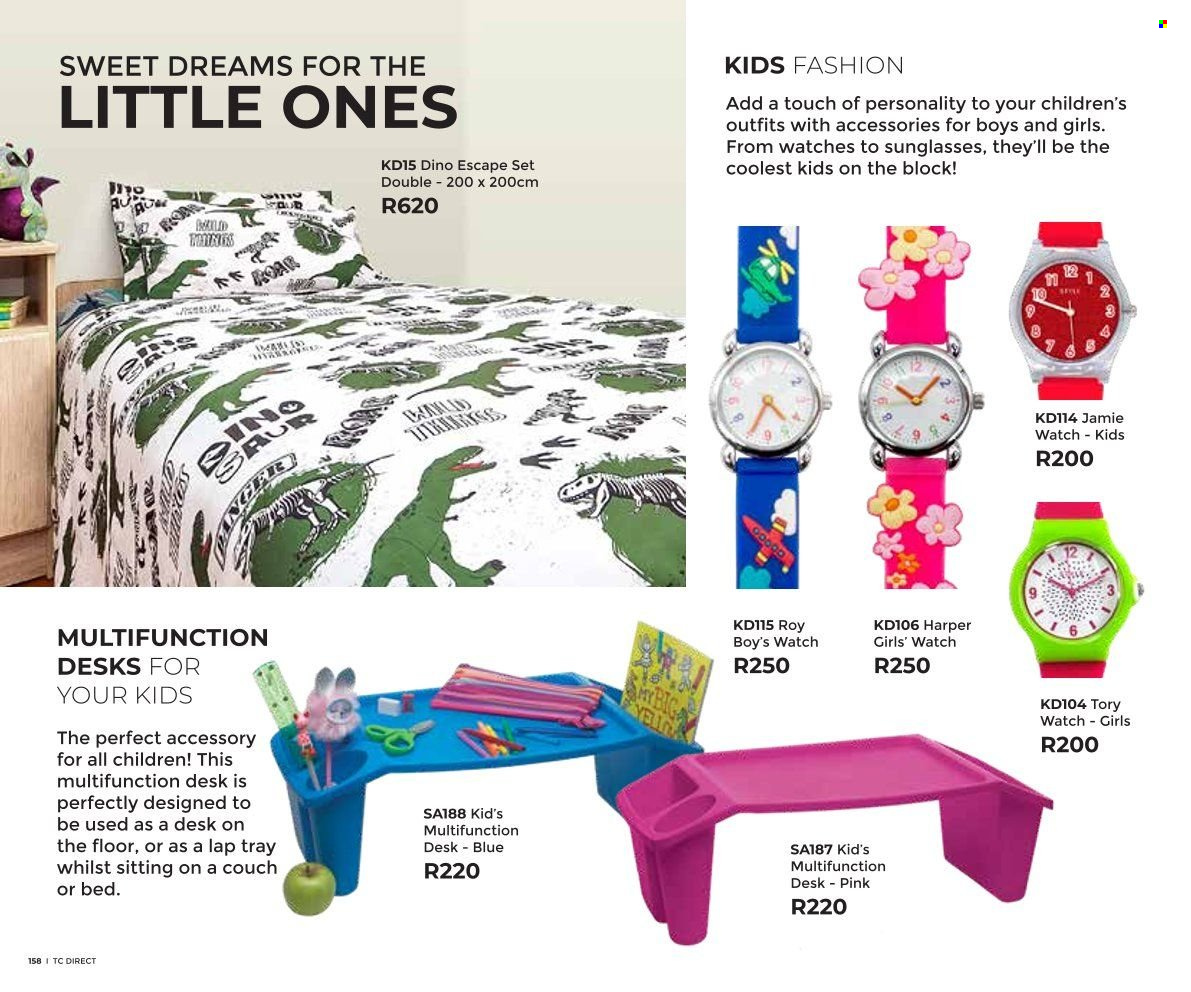 Table Charm Direct specials. Page 158