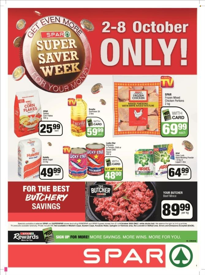 SPAR specials - 02/10/2023 - 08/10/2023. Page 1