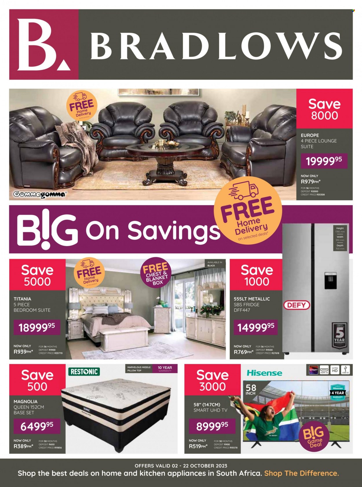 Bradlows specials - 02/10/2023 - 22/10/2023. Page 1