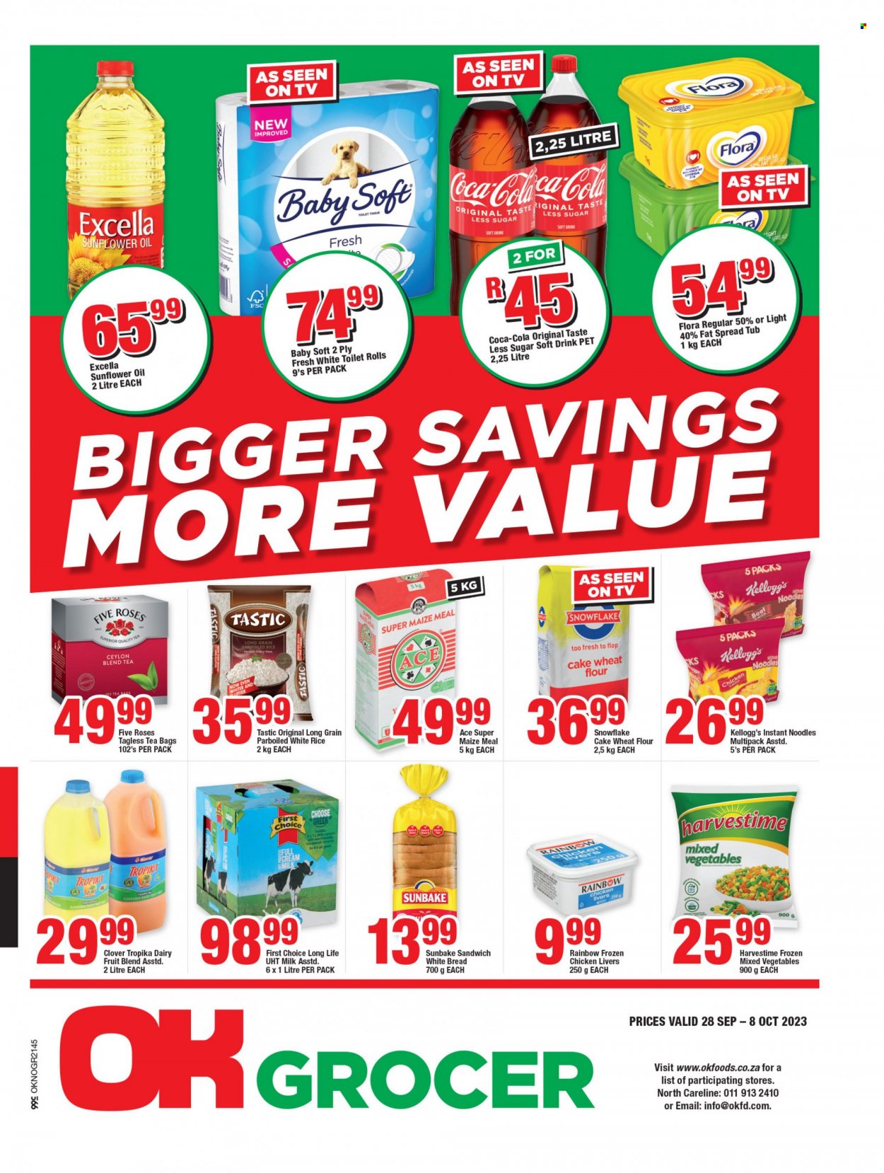 OK Foods specials - 28/09/2023 - 08/10/2023. Page 1