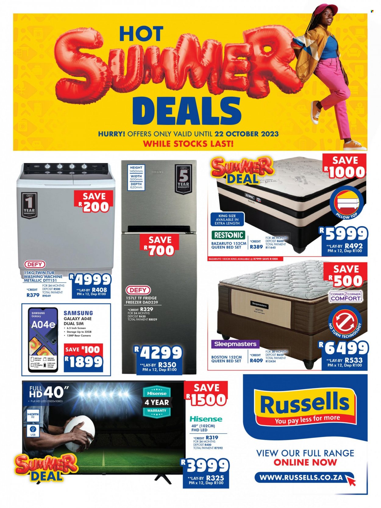 Russells specials - 02/10/2023 - 22/10/2023. Page 1