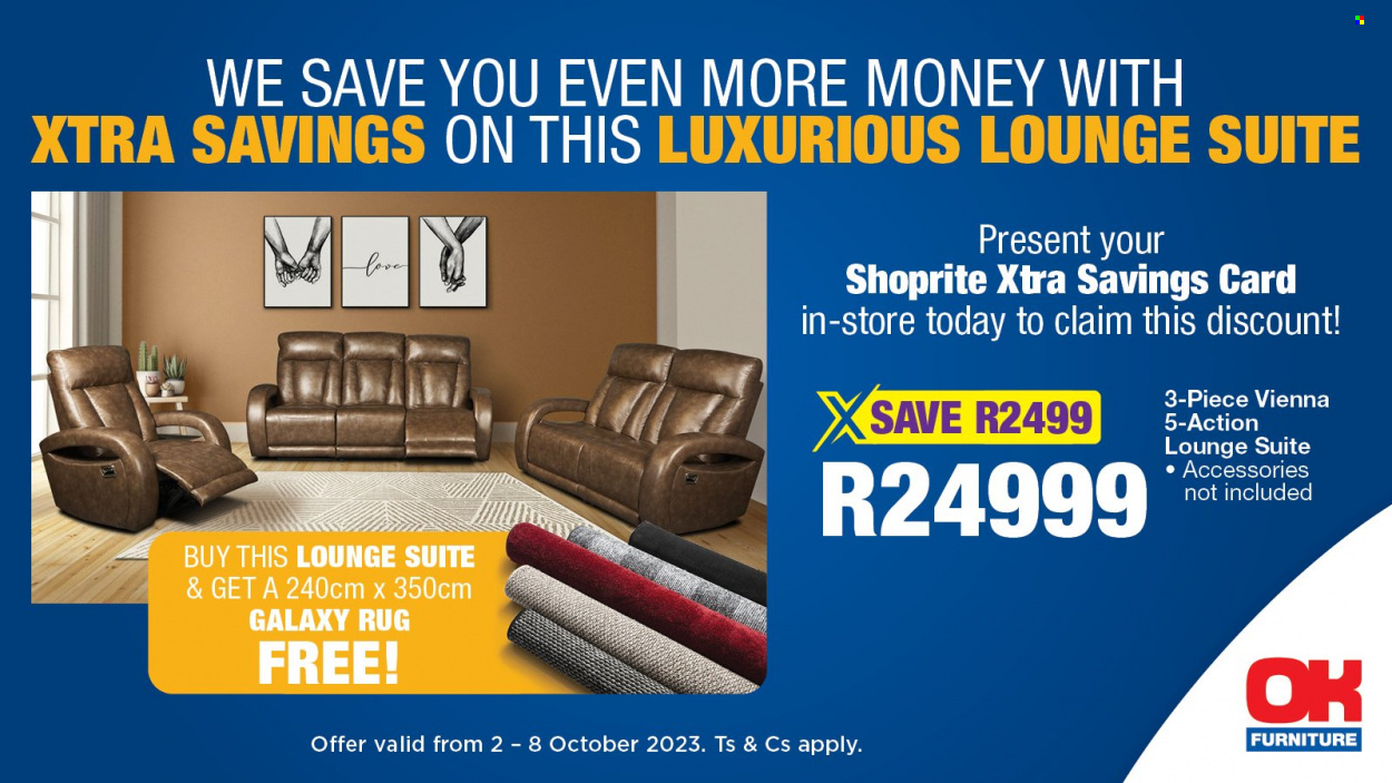 OK Furniture specials - 02/10/2023 - 08/10/2023. Page 1