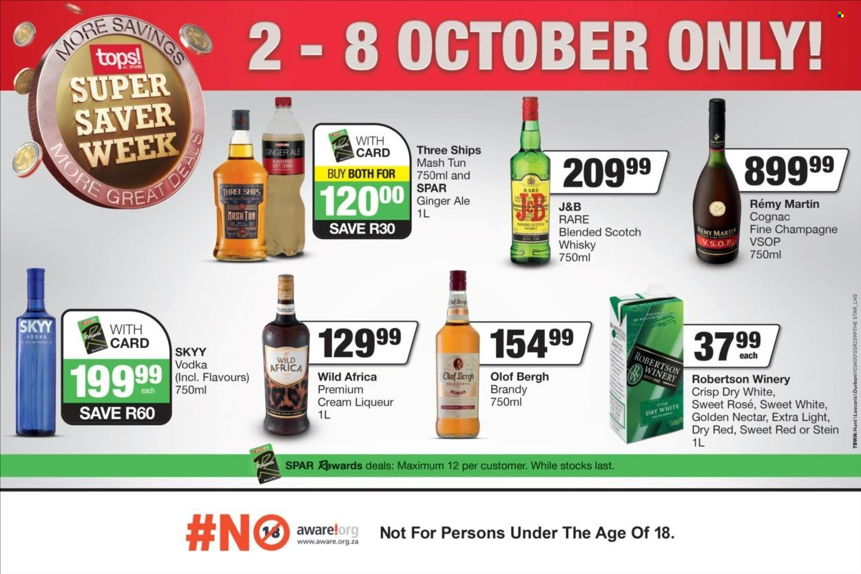 TOPS at SPAR specials - 02/10/2023 - 08/10/2023. Page 1