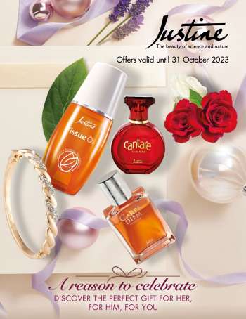 Justine catalogue  - 05/10/2023 - 31/10/2023.