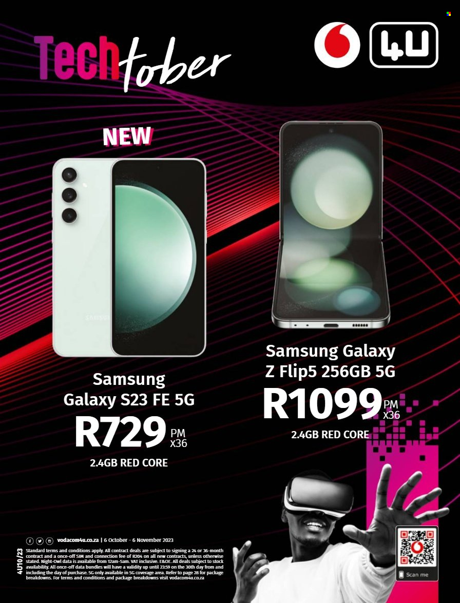 Vodacom specials - 06/10/2023 - 06/11/2023. Page 1