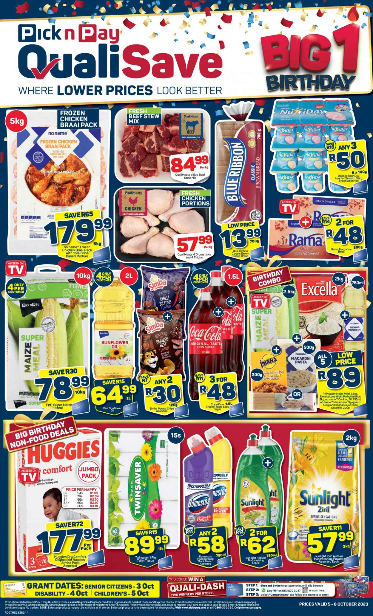 Pick n Pay QualiSave specials - 05/10/2023 - 08/10/2023. Page 1