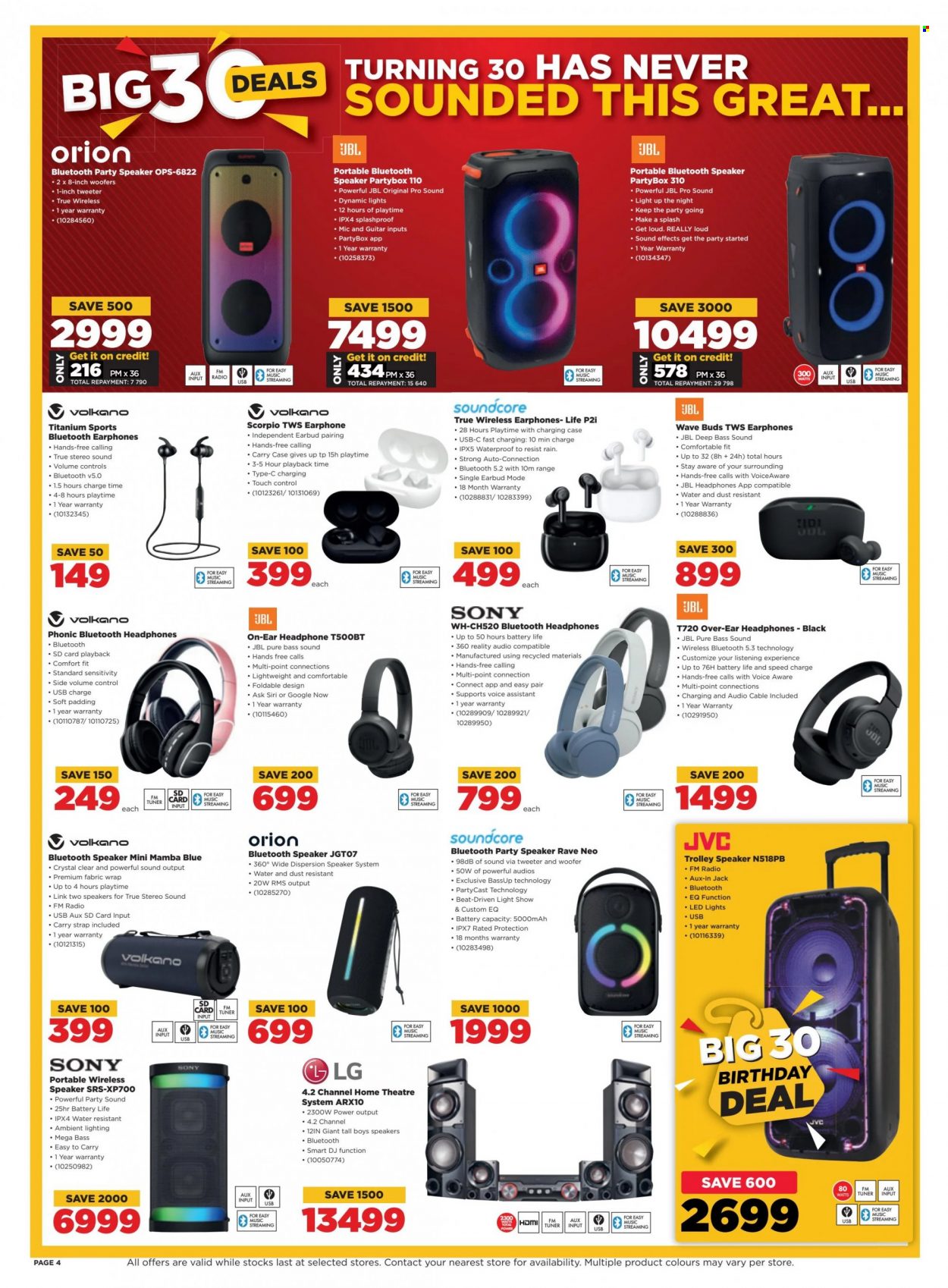 HiFi Corp specials - 04/10/2023 - 08/10/2023. Page 4