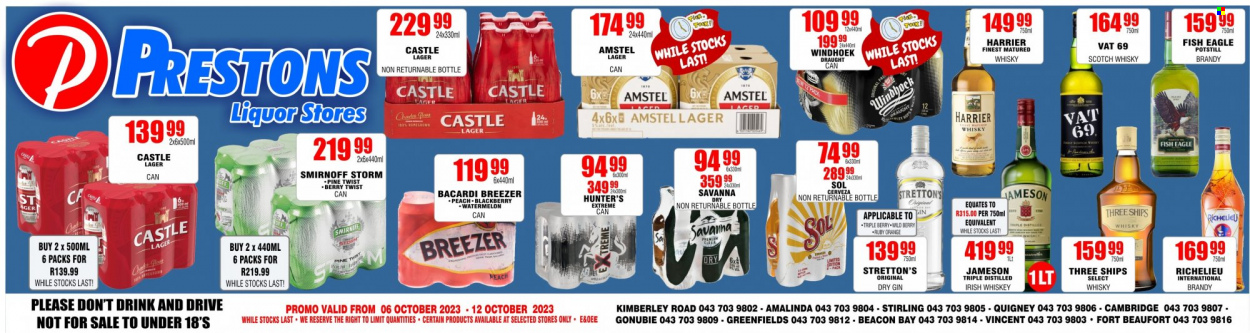 Prestons Liquor Stores specials - 06/10/2023 - 12/10/2023. Page 1