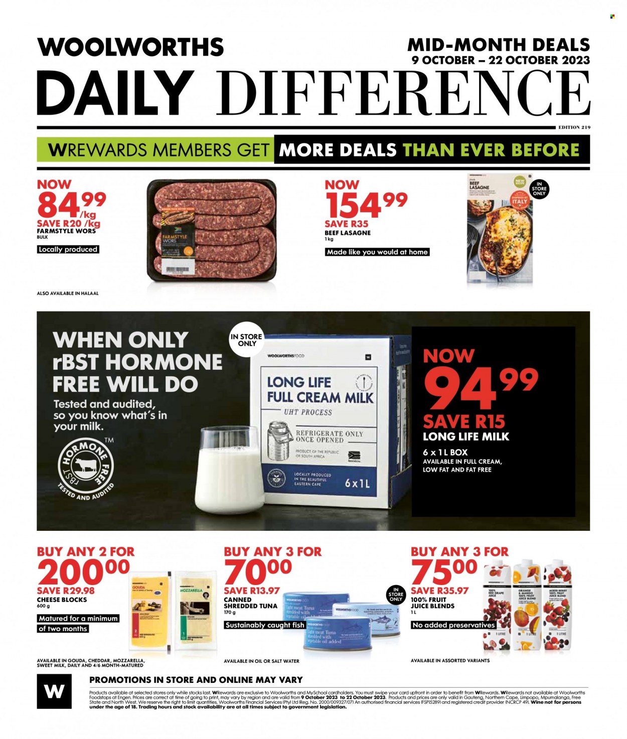 Woolworths specials - 09/10/2023 - 22/10/2023. Page 8