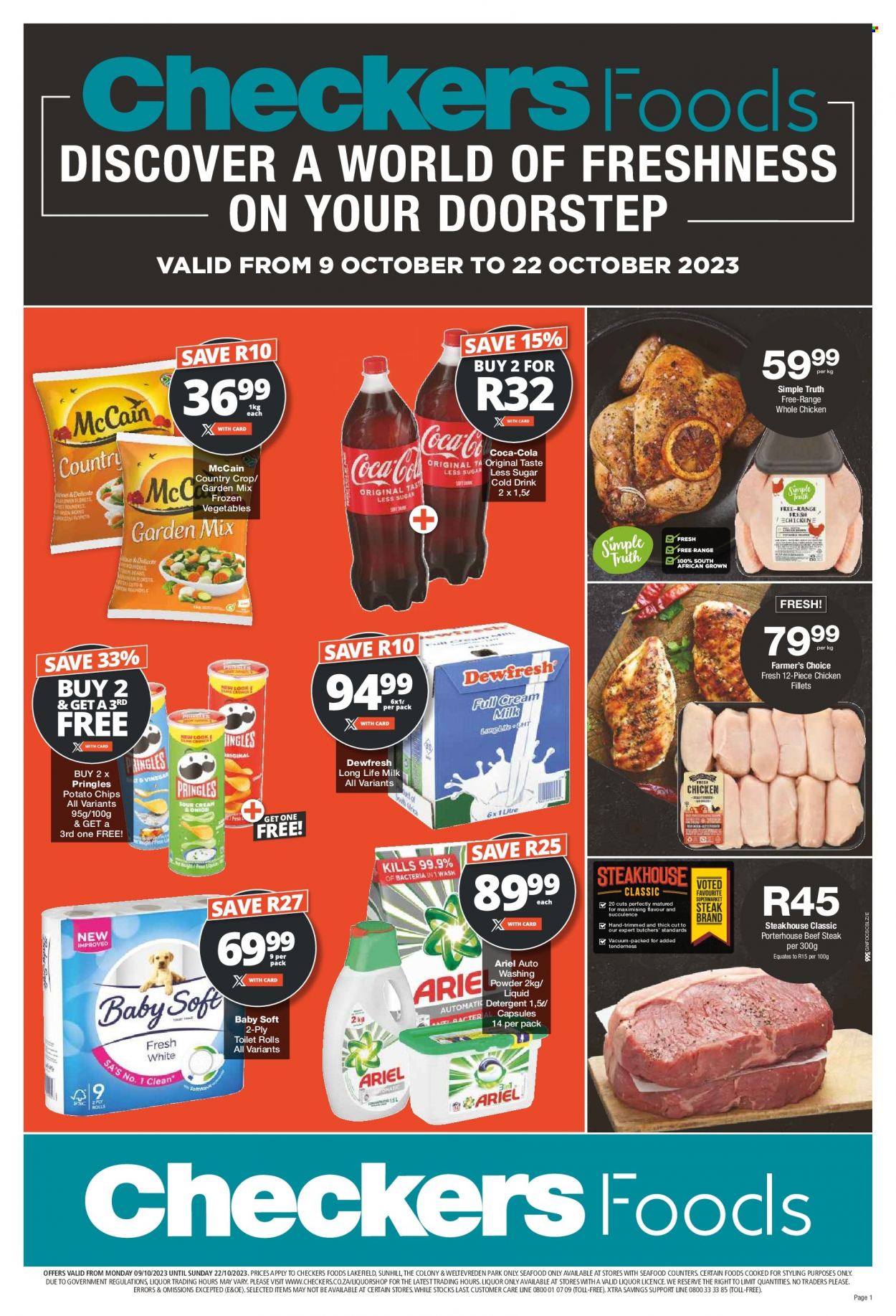 Checkers specials - 09/10/2023 - 22/10/2023. Page 1