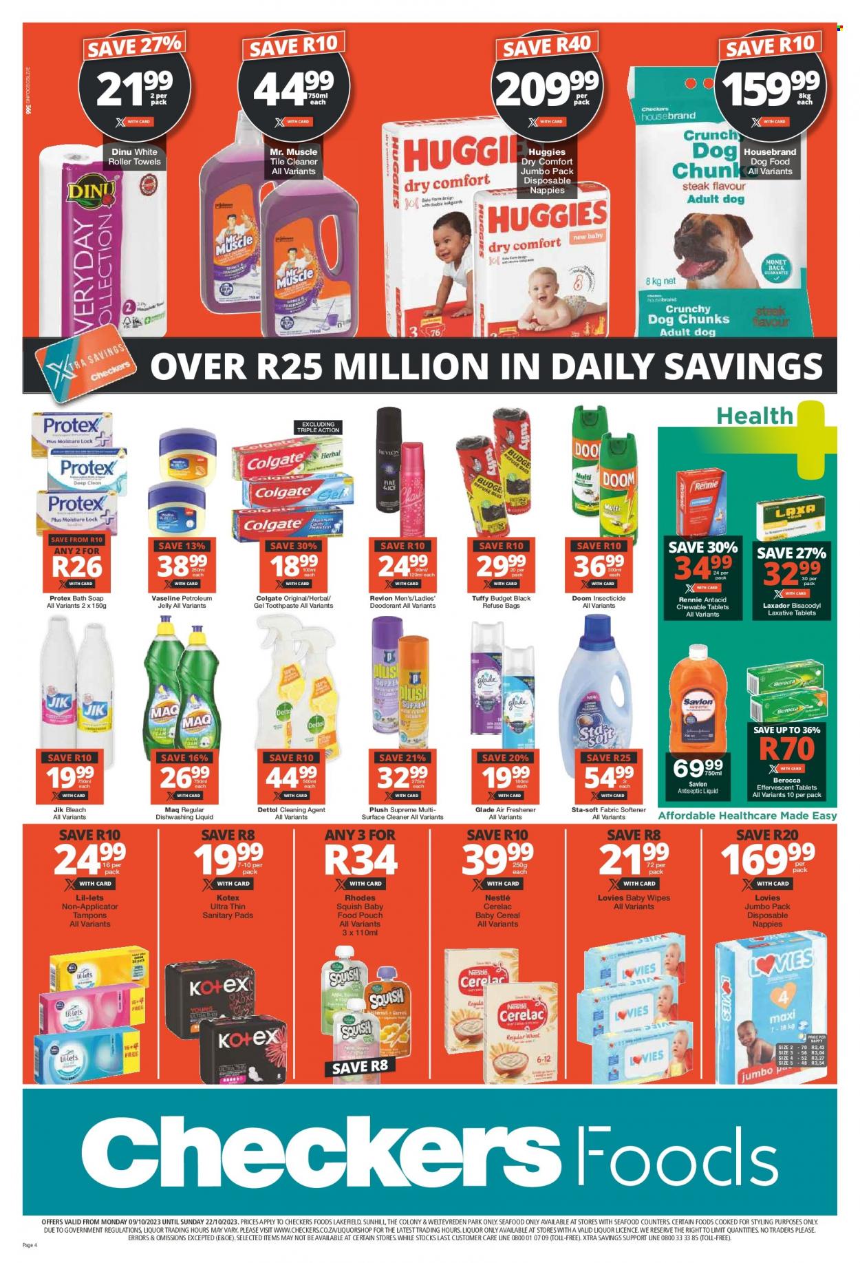 Checkers specials - 09/10/2023 - 22/10/2023. Page 4