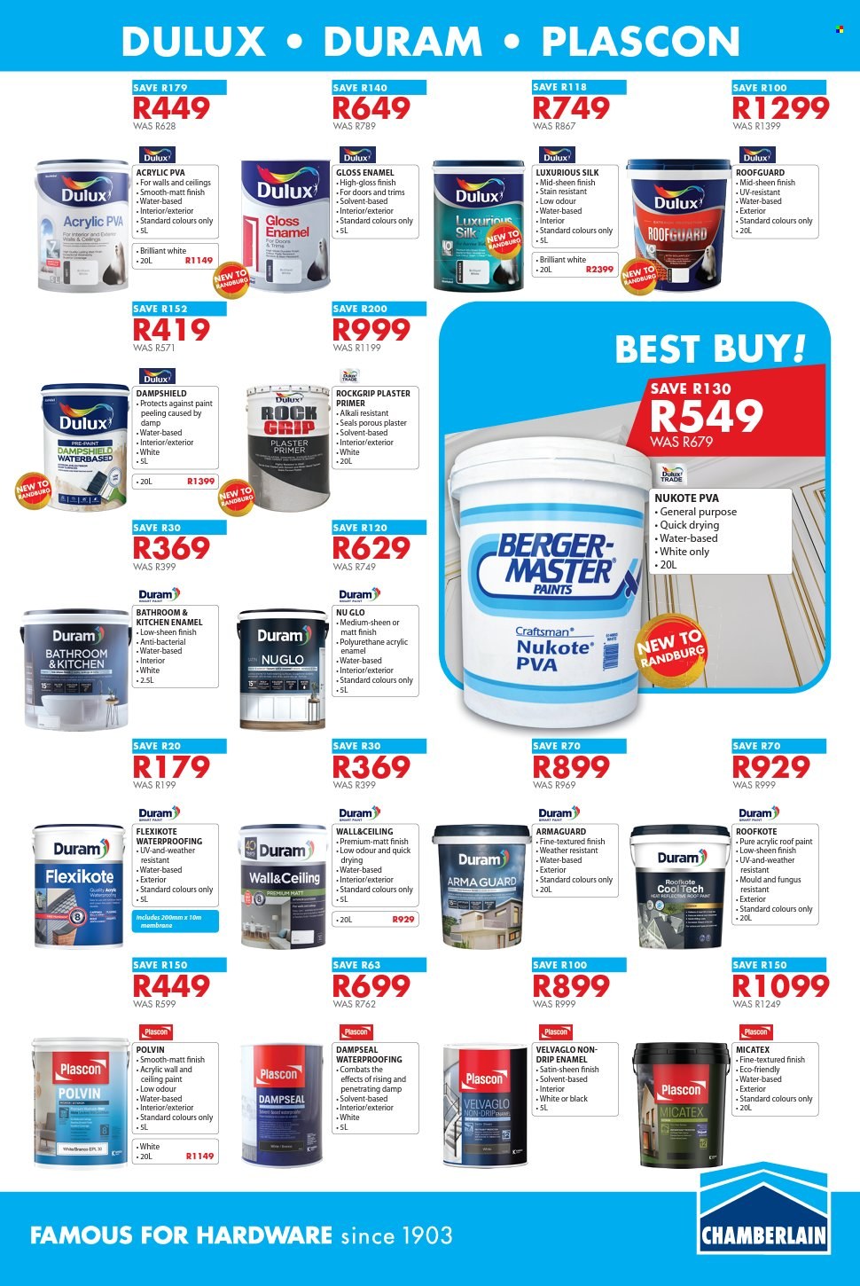 Chamberlain specials - 13/10/2023 - 22/10/2023. Page 5