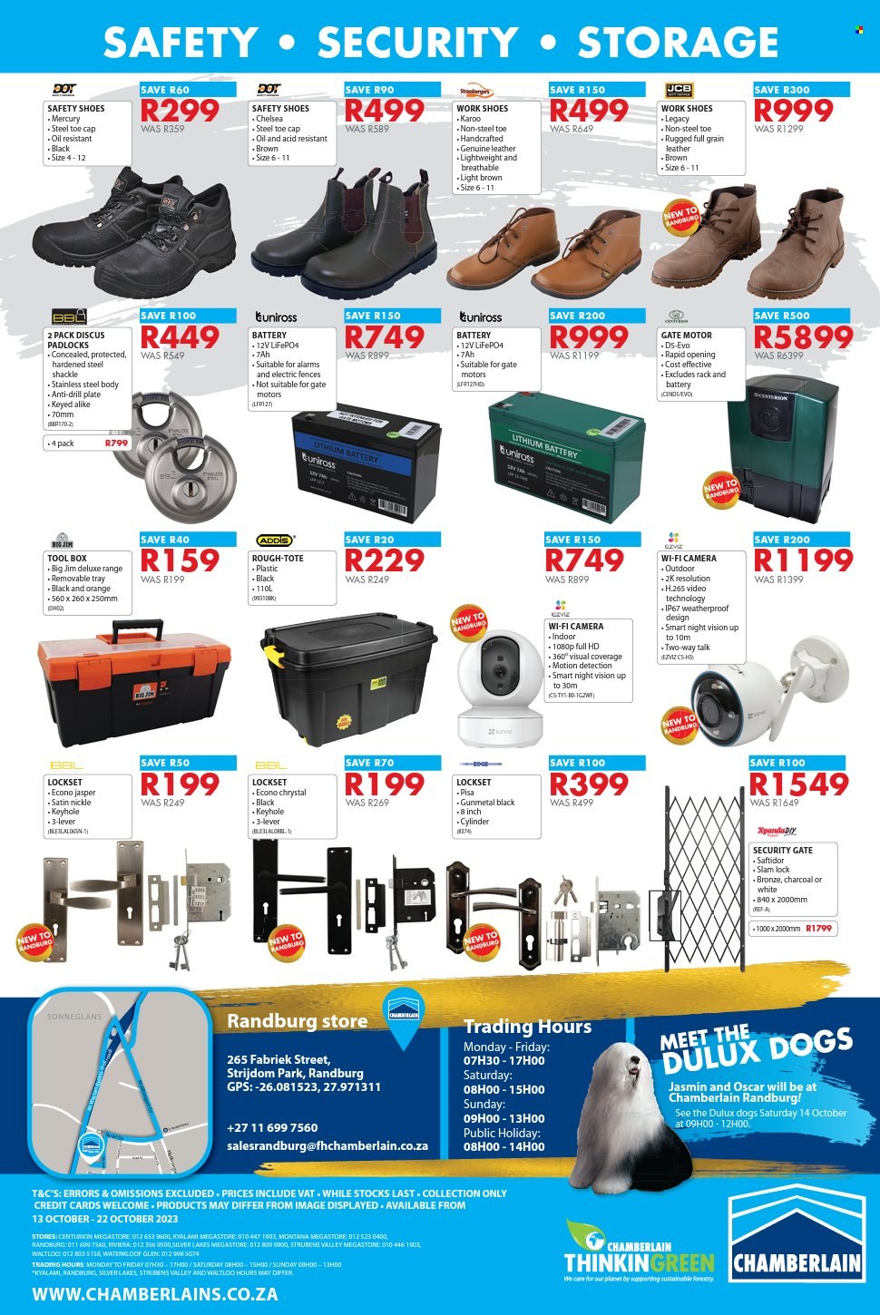 Chamberlain specials - 13/10/2023 - 22/10/2023. Page 8
