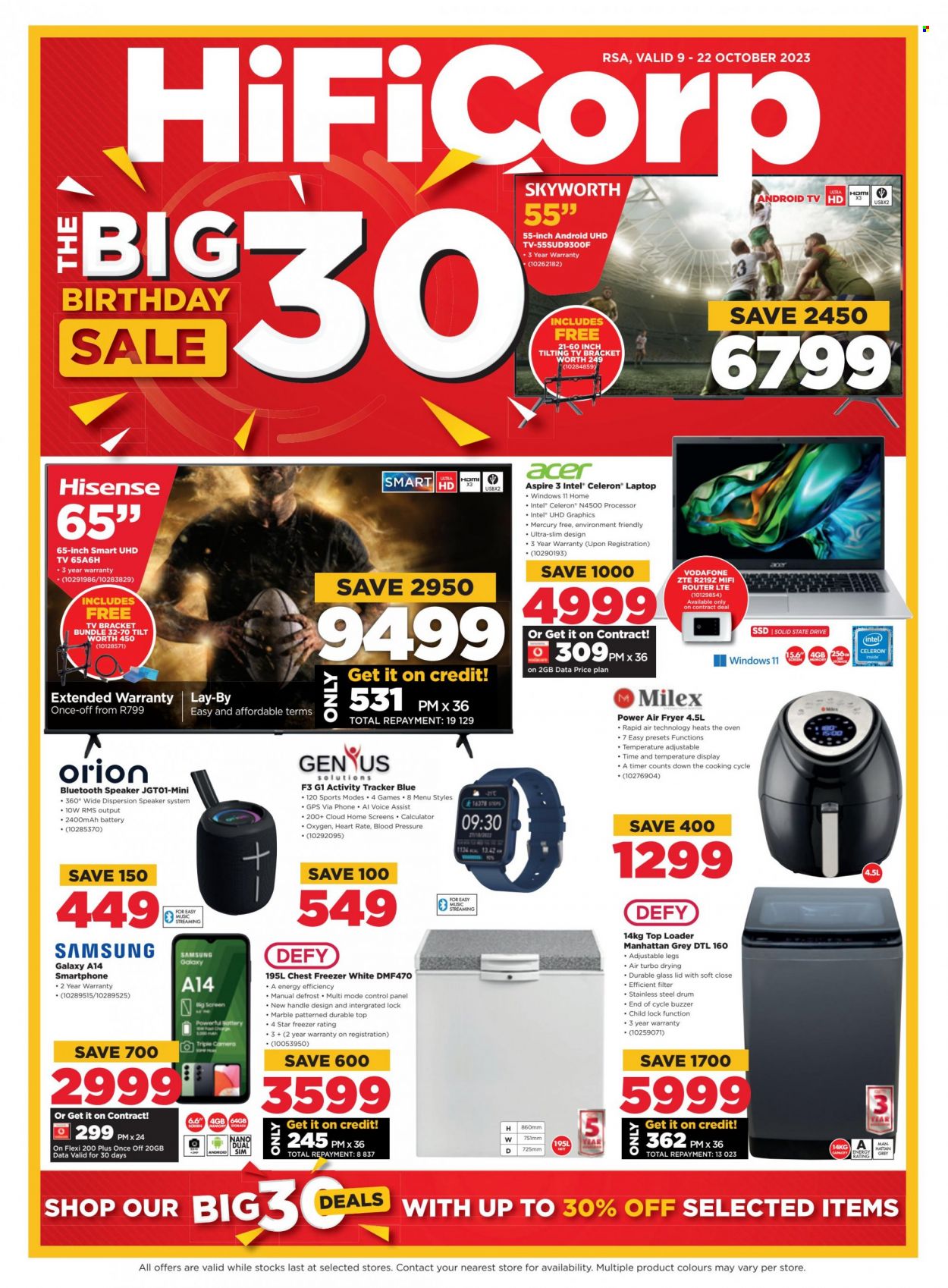 HiFi Corp specials - 09/10/2023 - 22/10/2023. Page 1