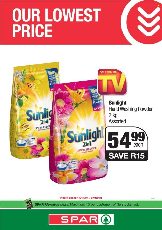 SPAR specials - 10/10/2023 - 22/10/2023. Page 8