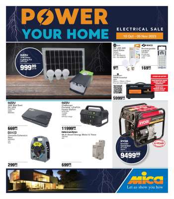 Mica catalogue  - 10/10/2023 - 05/11/2023.