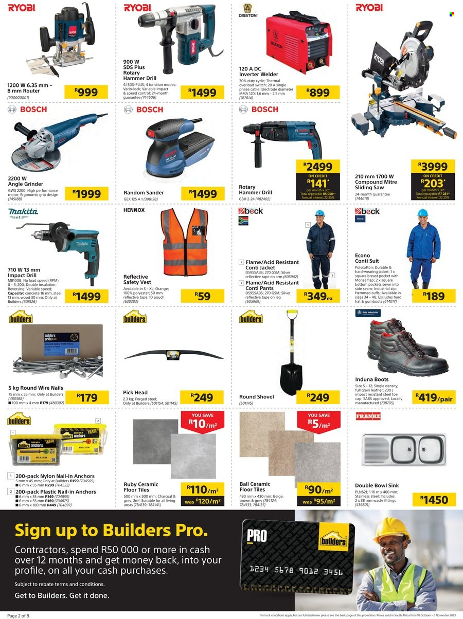 Builders specials - 10/10/2023 - 06/11/2023. Page 2