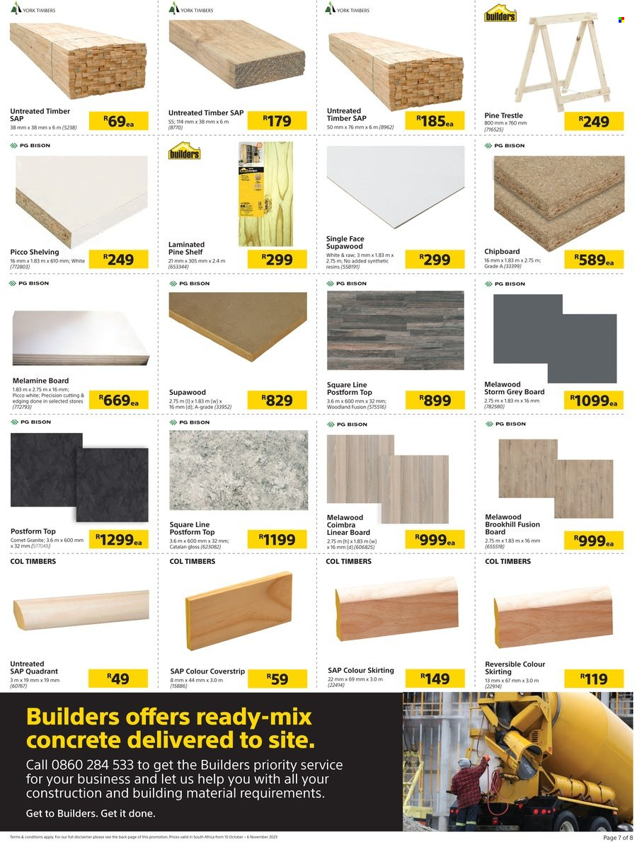 Builders specials - 10/10/2023 - 06/11/2023. Page 7