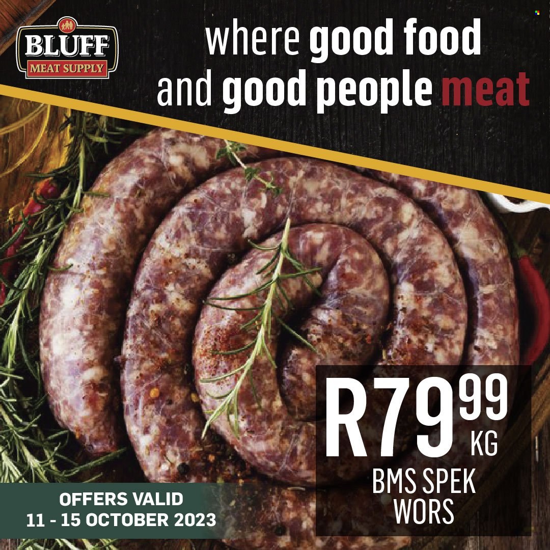 Bluff Meat Supply specials - 11/10/2023 - 15/10/2023. Page 3