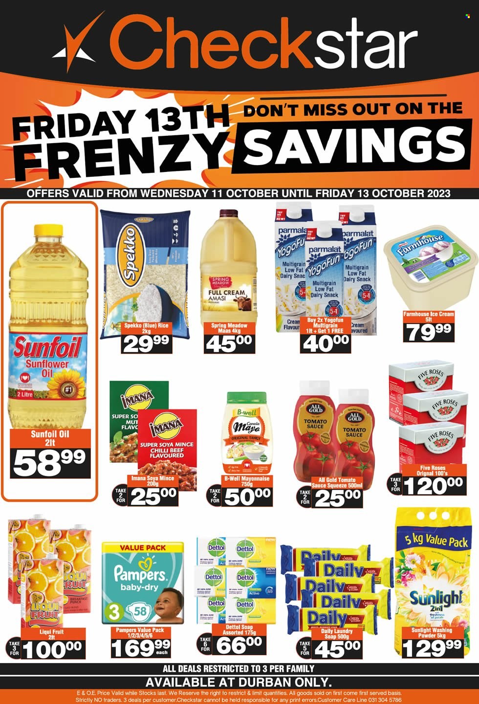 Checkstar specials - 11/10/2023 - 13/10/2023. Page 1