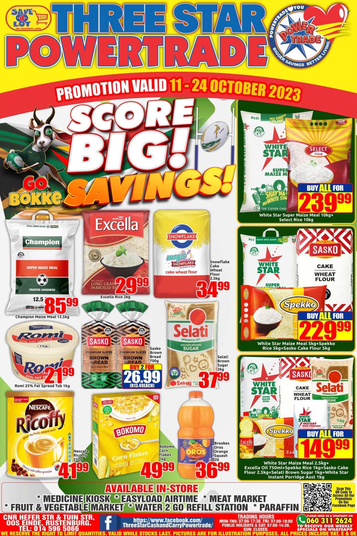Three Star Cash and Carry specials - 11/10/2023 - 24/10/2023. Page 1