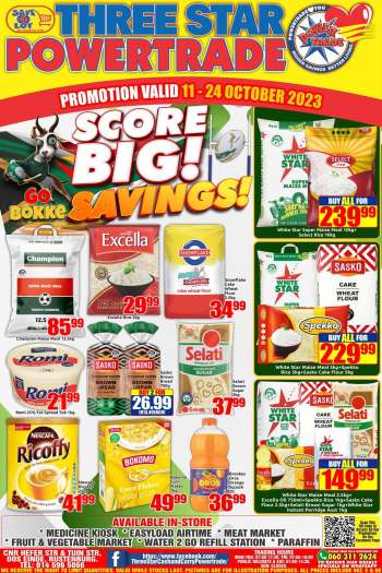Three Star Cash and Carry catalogue  - 11/10/2023 - 24/10/2023.