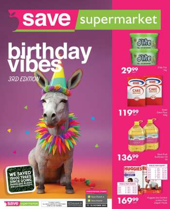 Save supermarket catalogue  - 12/10/2023 - 22/10/2023.