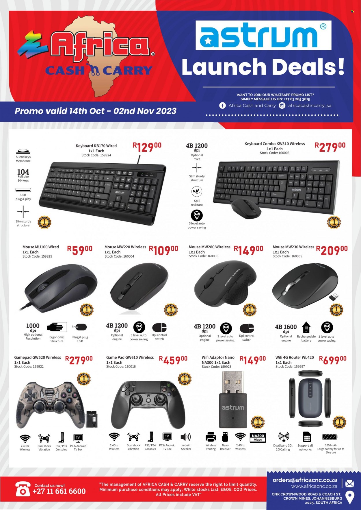 Africa Cash & Carry specials - 14/10/2023 - 02/11/2023. Page 2