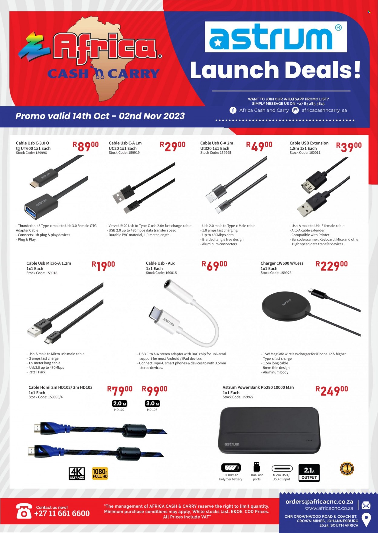Africa Cash & Carry specials - 14/10/2023 - 02/11/2023. Page 4