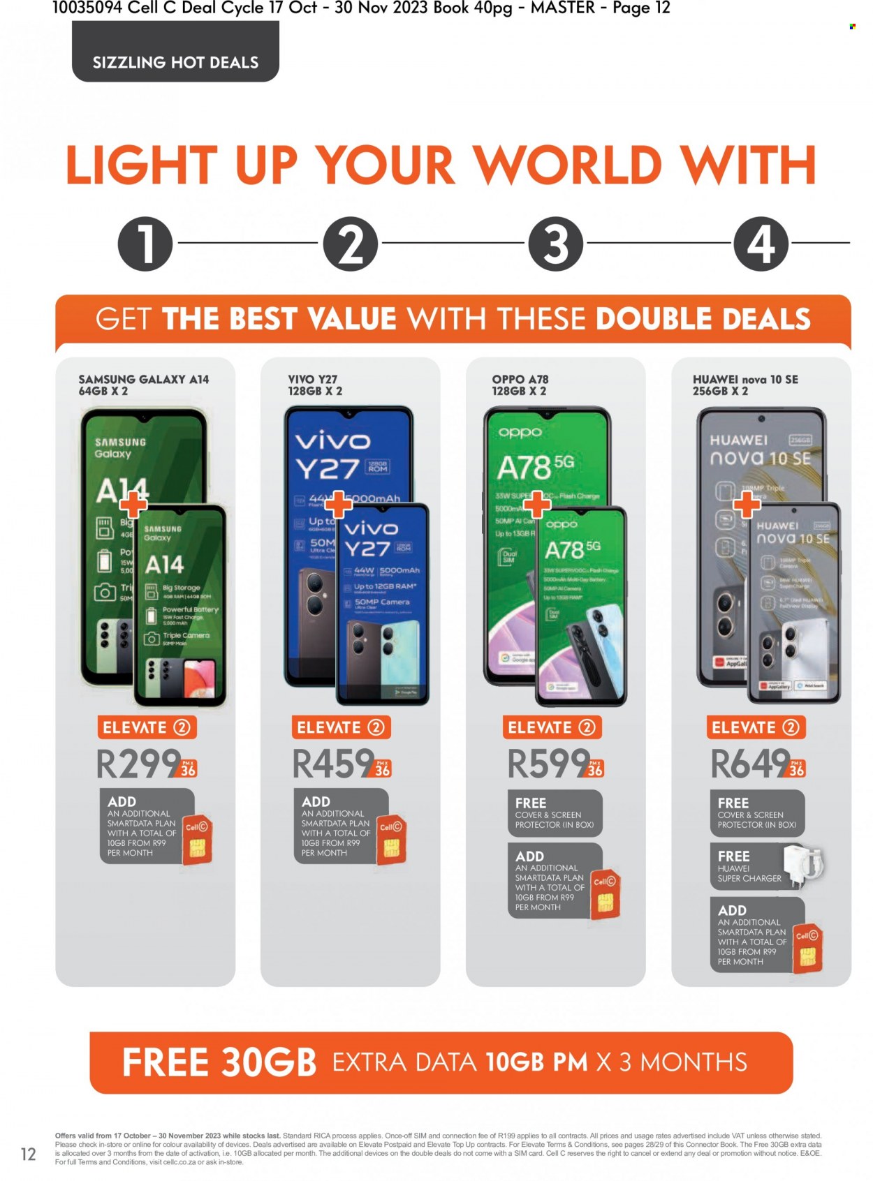 Cell C specials - 17/10/2023 - 30/11/2023. Page 12