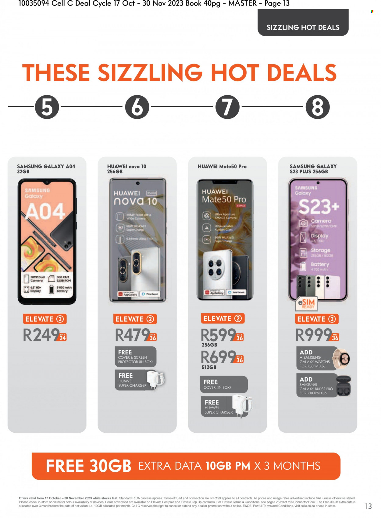 Cell C specials - 17/10/2023 - 30/11/2023. Page 13