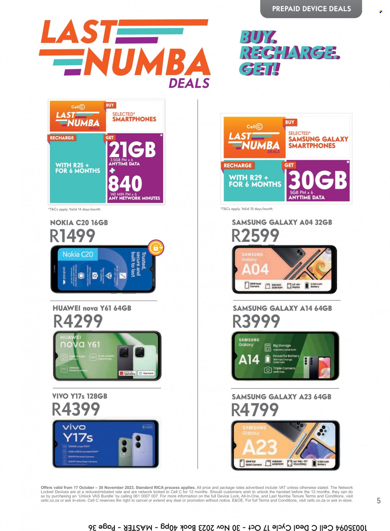Cell C specials - 17/10/2023 - 30/11/2023. Page 37