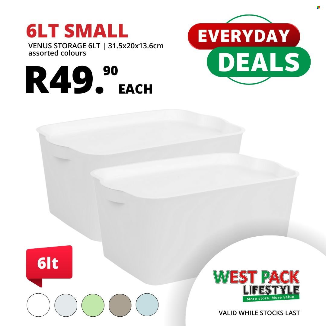 West Pack Lifestyle specials. Page 5