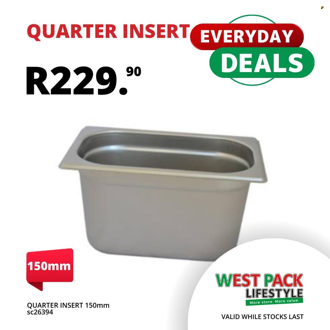 West Pack Lifestyle specials. Page 15