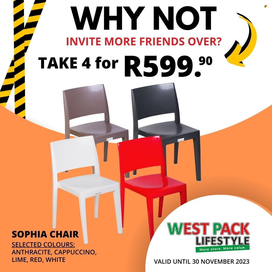 West Pack Lifestyle specials - 18/10/2023 - 30/11/2023. Page 3
