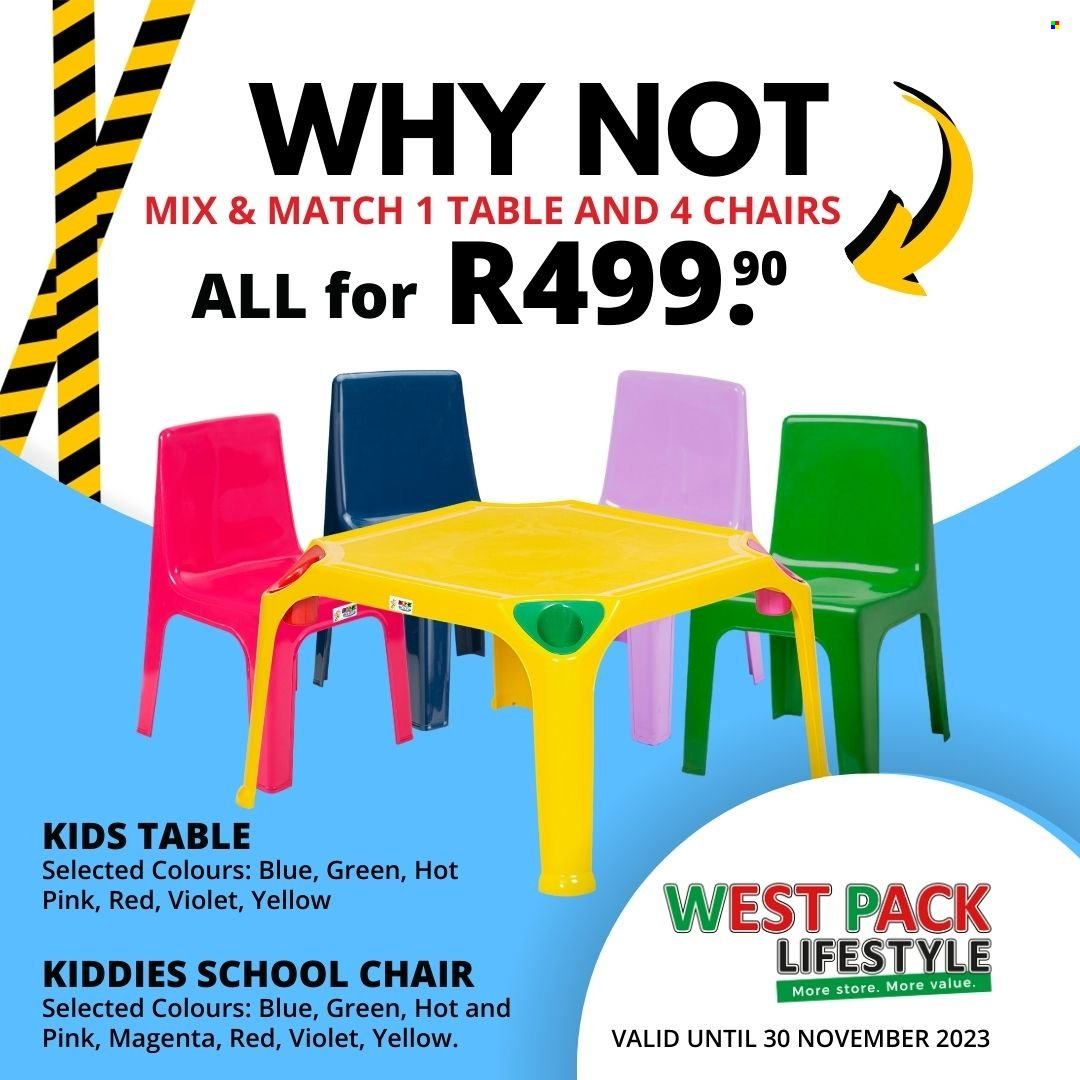 West Pack Lifestyle specials - 18/10/2023 - 30/11/2023. Page 4