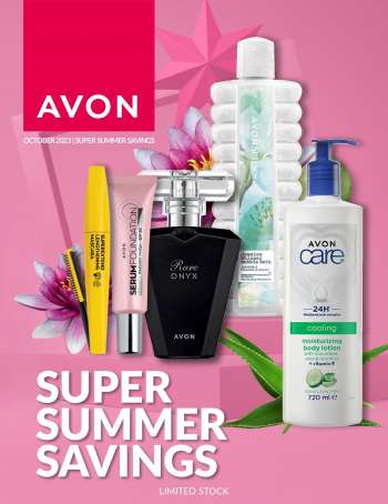 Avon catalogue  - 01/10/2023 - 31/10/2023.