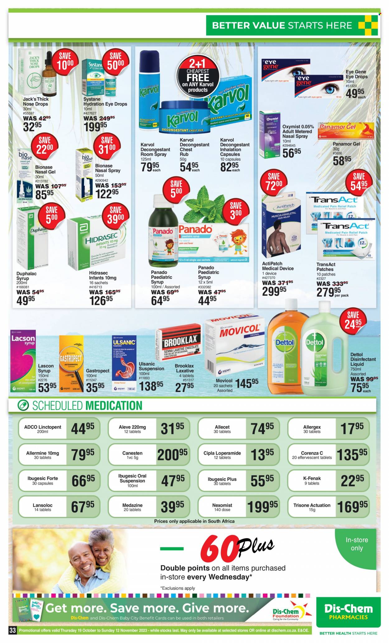 Dis-Chem specials - 19/10/2023 - 12/11/2023. Page 33