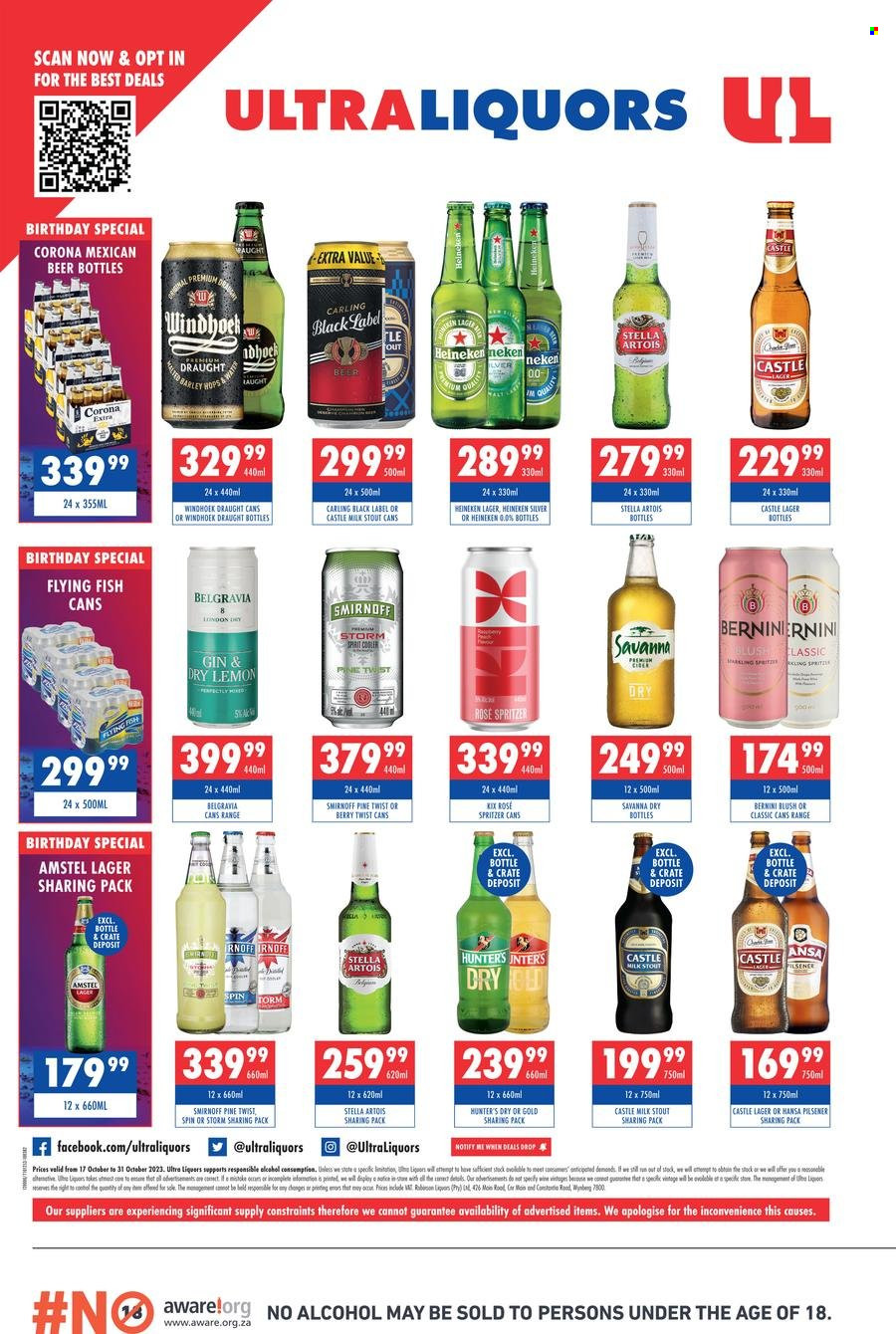 Ultra Liquors specials - 17/10/2023 - 31/10/2023. Page 4